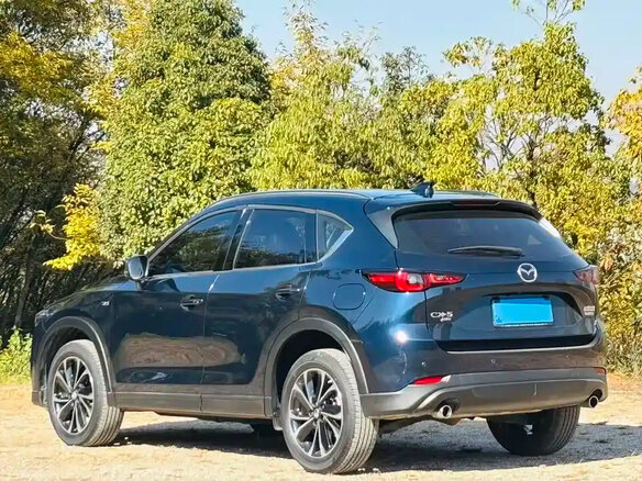 2022 Mazda CX-5 II Рестайлинг, синий - вид 3