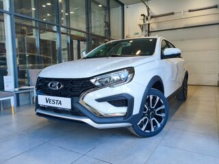 2026 Lada (ВАЗ) Vesta SW Cross I Рестайлинг (NG), белый, 2098000 рублей, вид 1