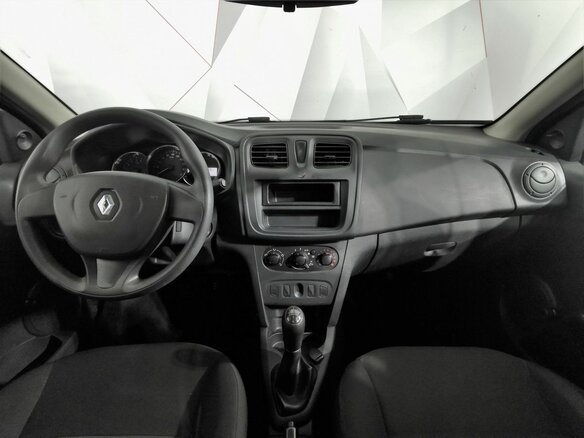 2017 Renault Logan II, чёрный - вид 12