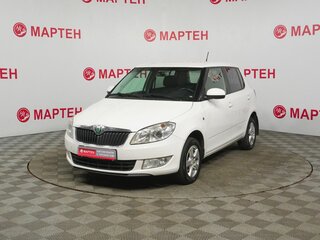 2012 Skoda Fabia II Рестайлинг, белый, 649000 рублей, вид 1