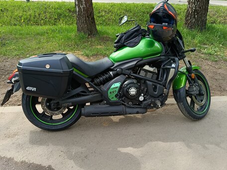 2015 Kawasaki EN650 Vulcan S, зелёный, 530000 рублей, вид 1