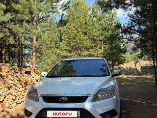 2008 Ford Focus II Рестайлинг, белый, 350000 рублей, вид 1