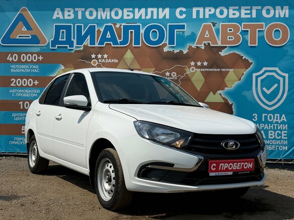 2024 Lada (ВАЗ) Granta I Рестайлинг, белый, 740000 рублей