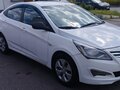 2015 Hyundai Solaris I Рестайлинг, белый, 515000 рублей