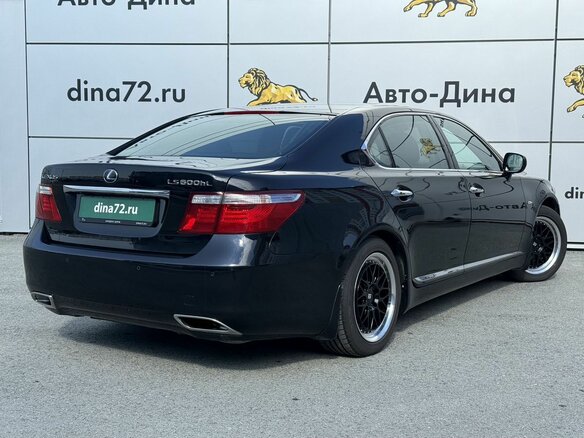 2008 Lexus LS 600h L IV, чёрный - вид 4