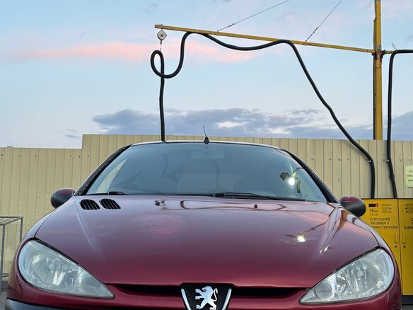 2004 Peugeot 206, красный, 180000 рублей - вид 1