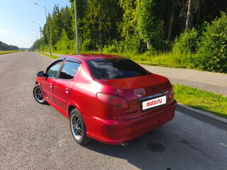 2009 Peugeot 206, красный, 255000 рублей, вид 2