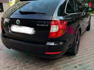 2013 Skoda Superb II Рестайлинг, чёрный, 1150000 рублей, вид 5