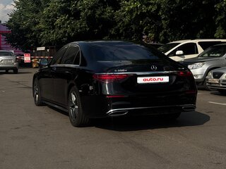 2022 Mercedes-Benz S-Класс 350 d Long 4MATIC VII (W223), чёрный, 10000000 рублей, вид 4