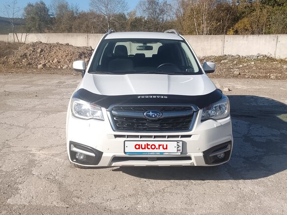 2017 Subaru Forester IV Рестайлинг 2, белый, 1990000 рублей