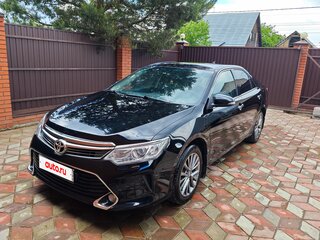 2017 Toyota Camry VII (XV50) Рестайлинг, чёрный, 2699000 рублей, вид 1