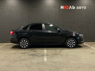 2017 Lada (ВАЗ) Vesta I, чёрный, 750000 рублей, вид 4
