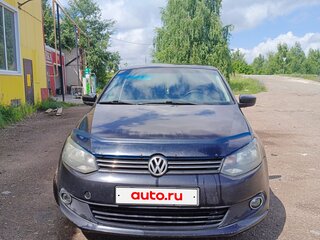 2012 Volkswagen Polo V, чёрный, 530000 рублей, вид 3