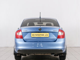 2014 Skoda Rapid I, синий, 699000 рублей, вид 5