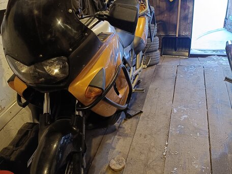 1999 Honda XL1000V Varadero, золотистый, 450000 рублей, вид 4