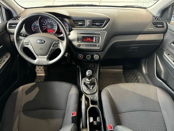 2015 Kia Rio III Рестайлинг, коричневый, 1165000 рублей - вид 19