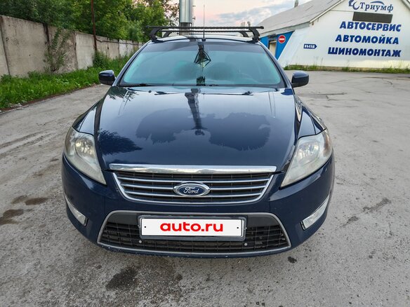 2008 Ford Mondeo IV, синий, 545000 рублей - вид 3
