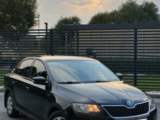 2017 Skoda Rapid I Рестайлинг, чёрный, 770000 рублей, вид 2