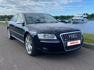 2006 Audi S8 II (D3), синий, 1750000 рублей, вид 3