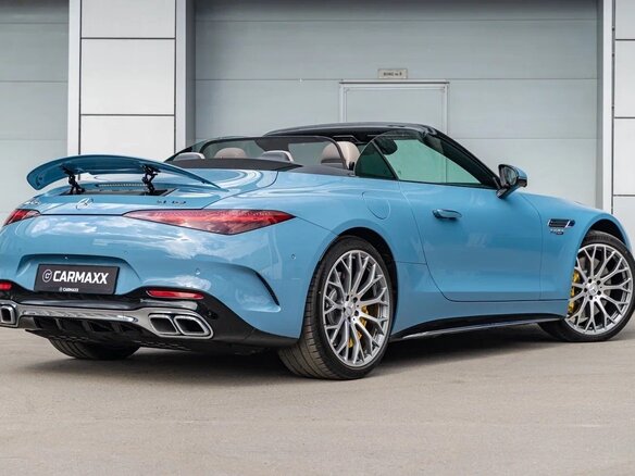 2024 Mercedes-Benz SL-Класс AMG 63 AMG IV (R232), голубой - вид 9