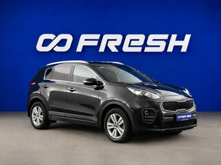 2017 Kia Sportage IV, чёрный, 1715444 рублей, вид 1