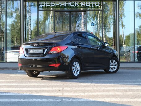 2016 Hyundai Solaris I Рестайлинг, чёрный, 1195000 рублей, вид 3