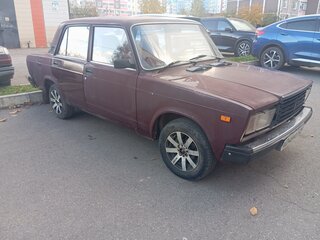 2008 Lada (ВАЗ) 2107, красный, 158000 рублей, вид 2