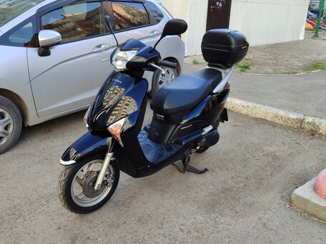 2000 Honda Lead 110, чёрный, 185000 рублей, вид 2