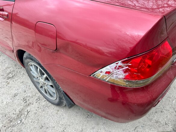 2006 Mitsubishi Lancer IX Рестайлинг, красный, 500000 рублей - вид 13