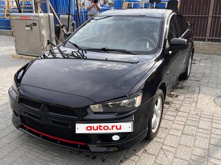 2008 Mitsubishi Lancer X, чёрный, 780000 рублей, вид 1