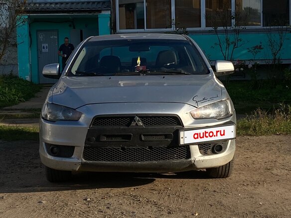 2007 Mitsubishi Lancer X, серый, 375000 рублей - вид 1