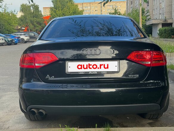 2011 Audi A4 IV (B8), чёрный - вид 4