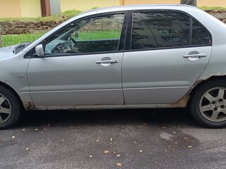 2004 Mitsubishi Lancer IX, серебристый, 200000 рублей, вид 3