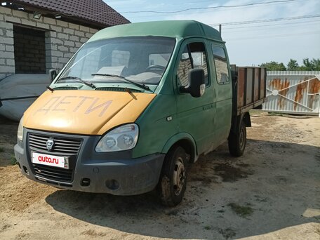 2005 ГАЗ ГАЗель (33023/330273) Фермер, зелёный, 350000 рублей, вид 1