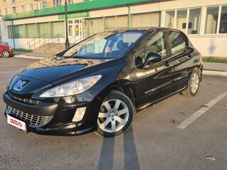 2008 Peugeot 308 I, чёрный, 470000 рублей, вид 2