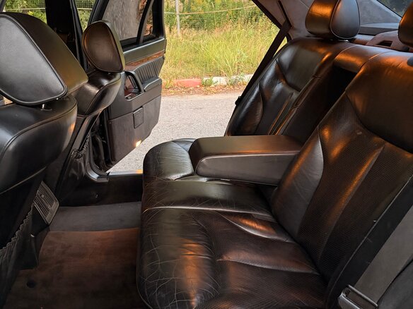 1994 Mercedes-Benz S-Класс 320 Long 5-speed III (W140), чёрный - вид 25