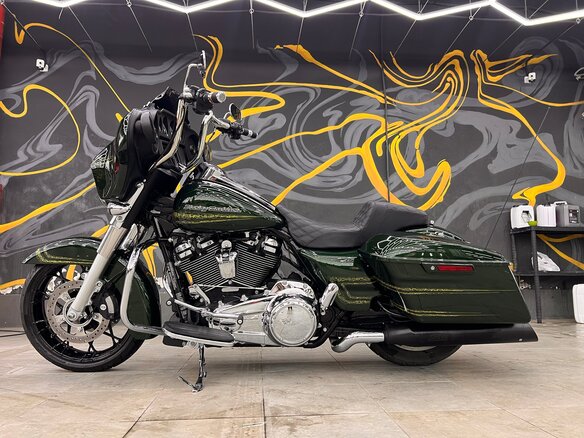 2019 Harley-Davidson Street Glide, зелёный, 2150000 рублей - вид 12