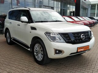 2014 Nissan Patrol VI (Y62) Рестайлинг, белый, 1767000 рублей, вид 3