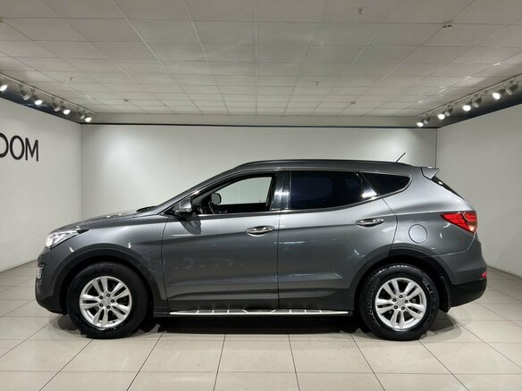 2014 Hyundai Santa Fe III, серый - вид 8
