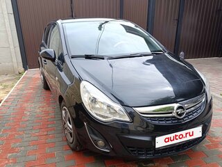2012 Opel Corsa D Рестайлинг II, чёрный, 650000 рублей, вид 3