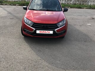 2019 Lada (ВАЗ) Granta I Рестайлинг, красный, 450000 рублей, вид 2