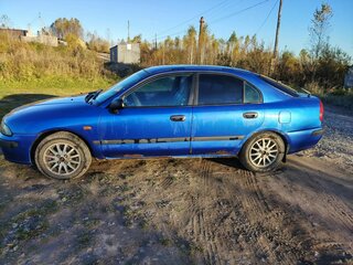 2001 Mitsubishi Carisma I Рестайлинг, голубой, 200000 рублей, вид 2