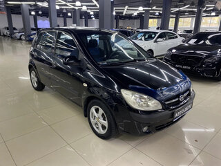 2008 Hyundai Getz I Рестайлинг, чёрный, 590000 рублей, вид 3
