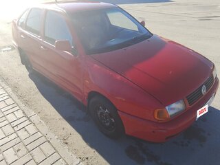 1997 Volkswagen Polo III, красный, 100000 рублей, вид 2
