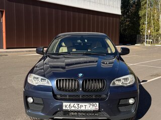 2013 BMW X6 30d I (E71) Рестайлинг, синий, 2100000 рублей, вид 3