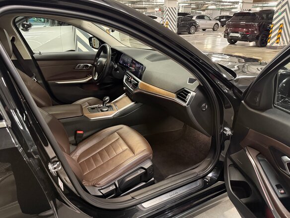 2019 BMW 3 серии 320d xDrive VII (G2x), чёрный, 4100000 рублей - вид 12