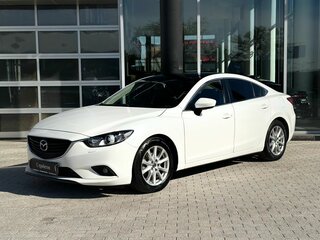 2015 Mazda 6 III (GJ) Рестайлинг, белый, 1365000 рублей, вид 1