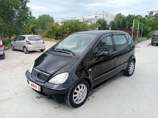 2001 Mercedes-Benz A-Класс 160 I (W168), чёрный, 500000 рублей, вид 3