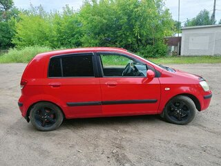 2004 Hyundai Getz I, красный, 180000 рублей, вид 4