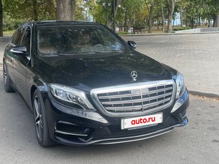 2016 Mercedes-Benz S-Класс 500 Long VI (W222, C217), чёрный, 4300000 рублей, вид 2